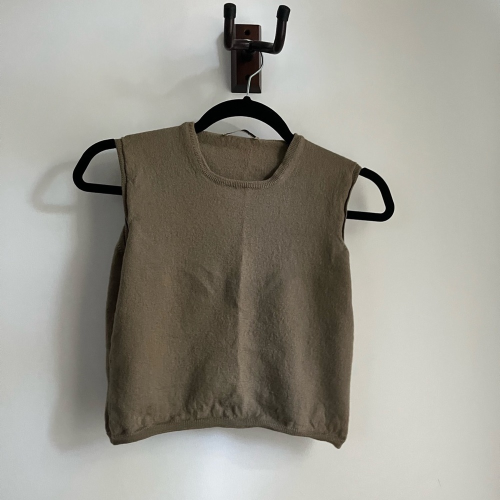 Jil Sander cropped vest